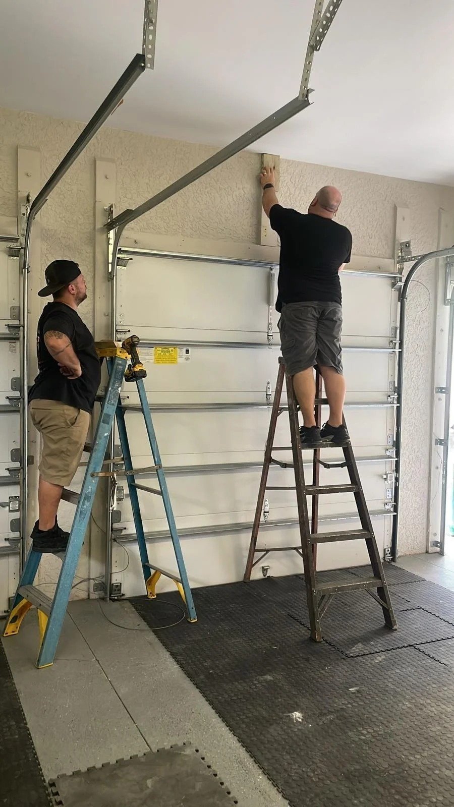 Off-Track Garage Door Repair work on a garage door