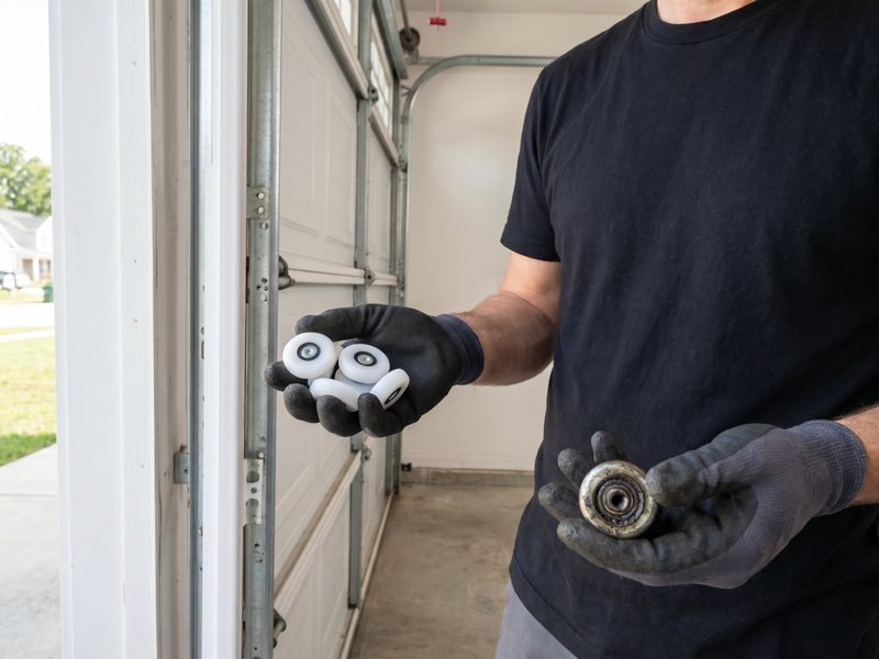 Garage Door Roller Replacement work on a garage door