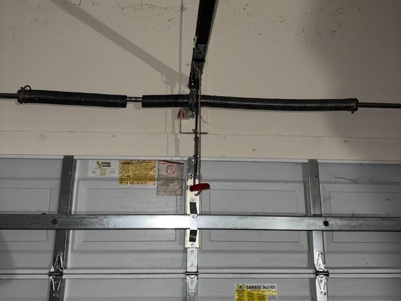 Garage door repair work by Stonegate of Rockville in Rockville